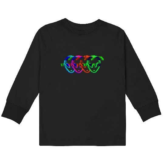 Alien Galaxy Ufo Extraterrestrial Spaceship space Kids Long Sleeve T Shirts