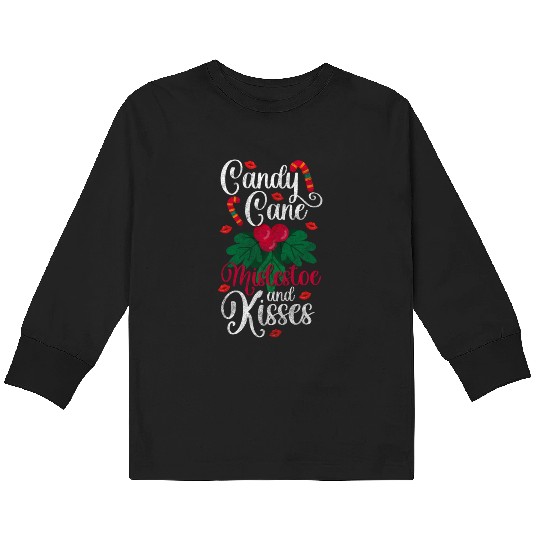 Christmas Eve Family Celebration Santa Claus Snow Kids Long Sleeve T Shirts