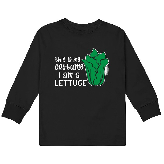 I Am A Lettuce Funny Kids Long Sleeve T Shirts