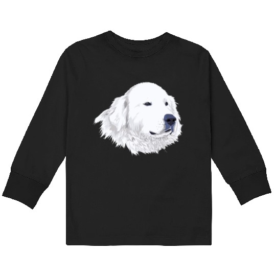 Great Pyrenees Kids Long Sleeve T Shirts