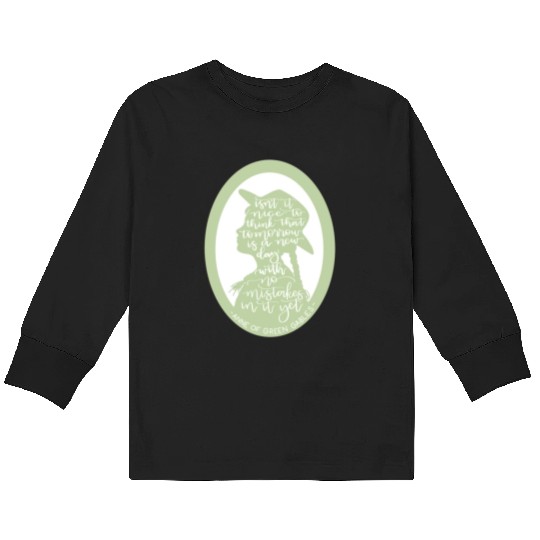 Anne of Green Gables Quote Kids Long Sleeve T Shirts