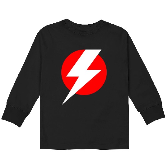 Lightning Bolt Kids Long Sleeve T Shirts