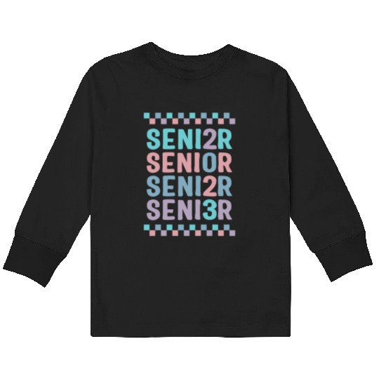 Graduation Kids Long Sleeve T Shirts, Senior Class Of 2023 Gift End