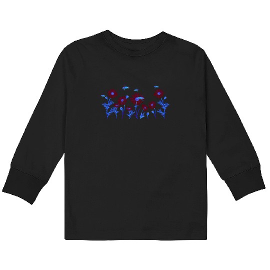 Marguerites Daisy Summer Daisies Flower Garden Kids Long Sleeve T Shirts