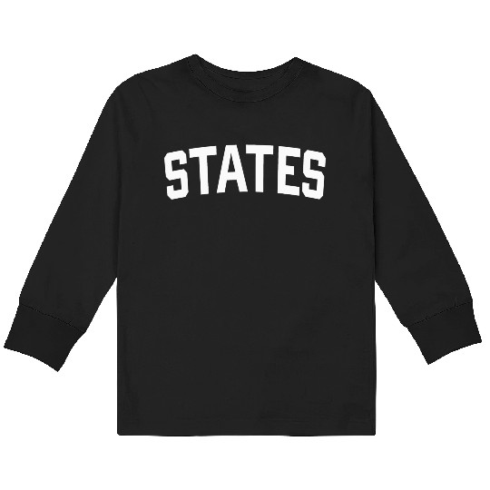 United States Coach Trend Kids Long Sleeve T Shirts Short Sleeve