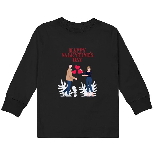 valentines day | valentines day gifts | valentine Kids Long Sleeve T Shirts