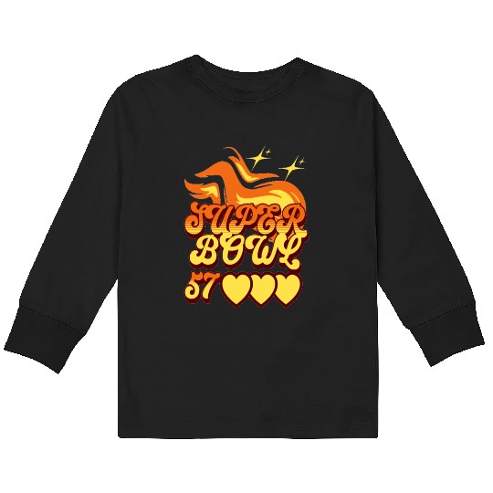 Super Bowl 2023 Classic Kids Long Sleeve T Shirts