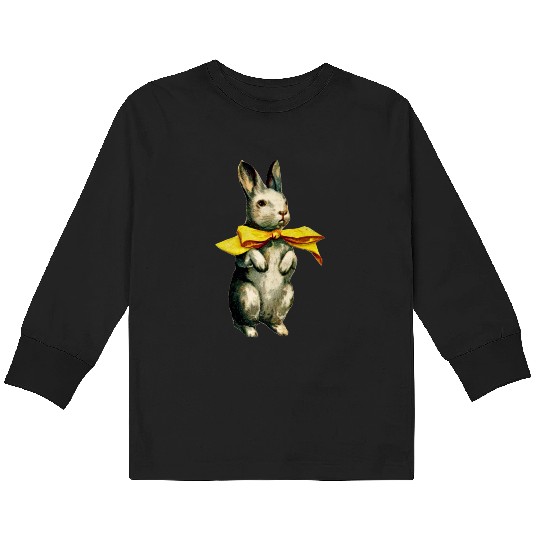 Vintage Easter Kids Long Sleeve T Shirts