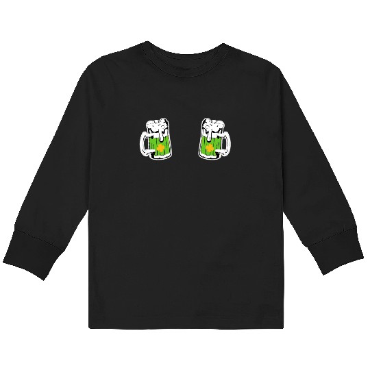 Irish beer Ireland St. Patrick's Day Kids Long Sleeve T Shirts