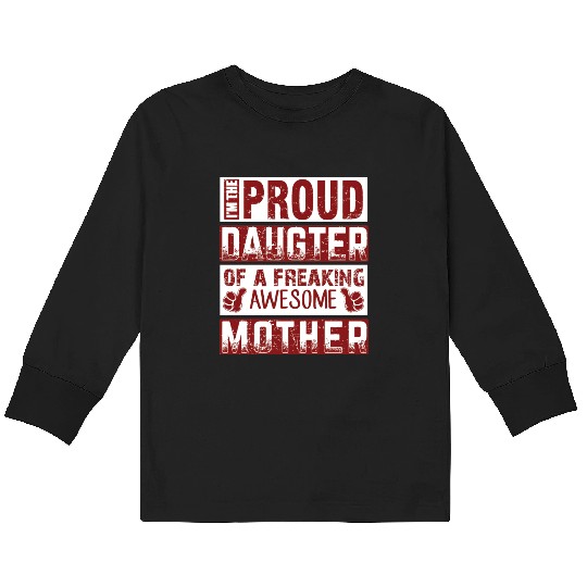 Son in law Mother in law Kids Long Sleeve T Shirts