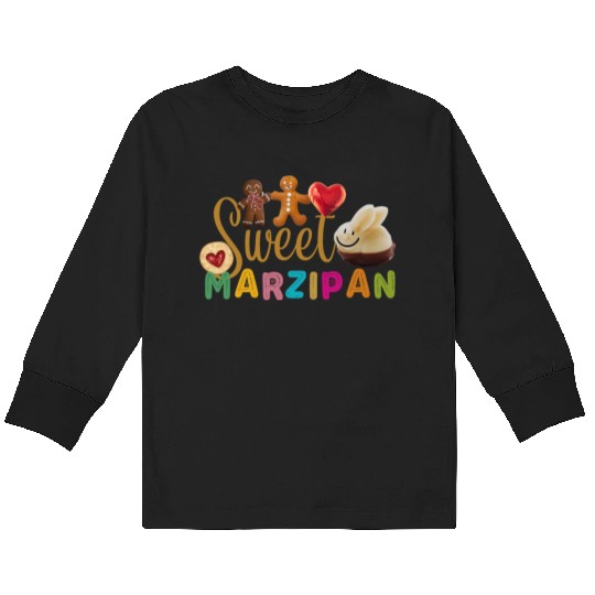 Marzipan Sweet Kids Long Sleeve T Shirts