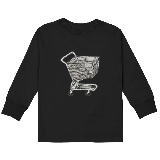 Einkaufswagen World Industries Skateboard Design Kids Long Sleeve T Shirts
