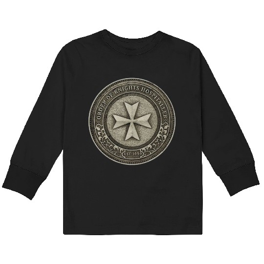 Order of knights hospitaller 1099 Kids Long Sleeve T Shirts