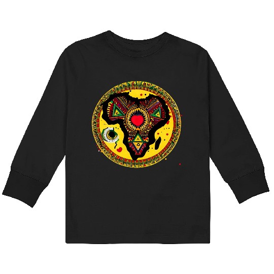 africa4 Kids Long Sleeve T Shirts