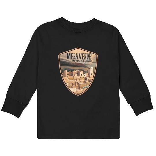 mesa verde national park Kids Long Sleeve T Shirts