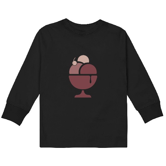 ice cream Kids Long Sleeve T Shirts