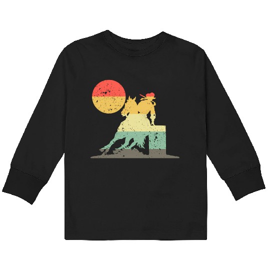 Barrel Racing Show - Barrel Racer Kids Long Sleeve T Shirts