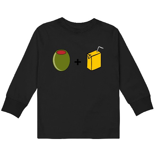 Olive Juice I Love You Kids Long Sleeve T Shirts