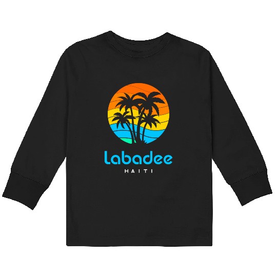 Haiti Labadee Kids Long Sleeve T Shirts