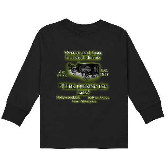 Verret and Son Funeral Home Kids Long Sleeve T Shirts