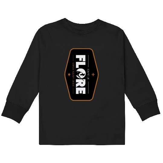COLLECTION LE CAFE LE FLORE Kids Long Sleeve T Shirts