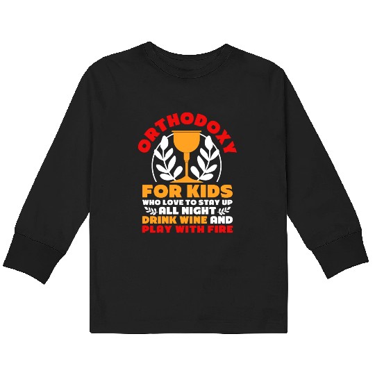 Orthodox Kids Long Sleeve T Shirts