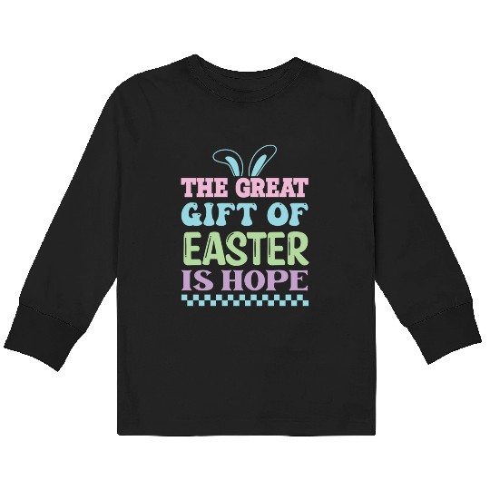 Gift of easter nature Kids Long Sleeve T Shirts
