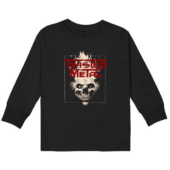 Twisted Metal Sweet Tooth Kids Long Sleeve T Shirts