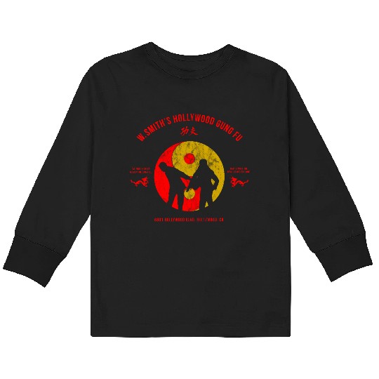Smith's Hollywood Kung Fu Kids Long Sleeve T Shirts