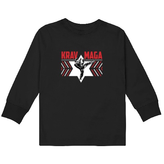 Krav Maga Kids Long Sleeve T Shirts