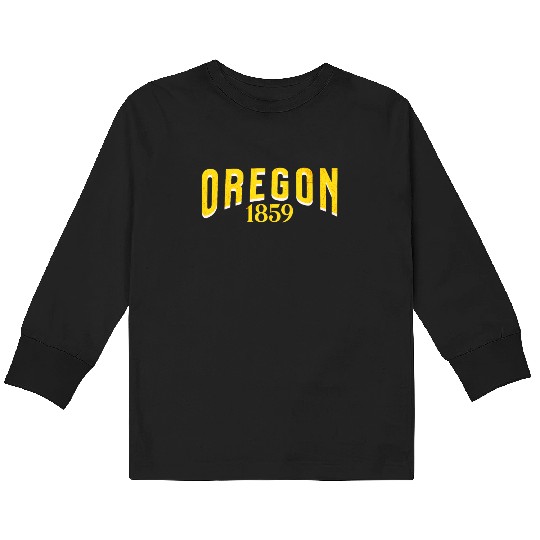 Oregon 1859 Kids Long Sleeve T Shirts