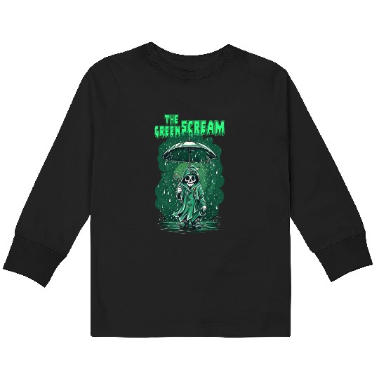The Green Scream Kids Long Sleeve T Shirts
