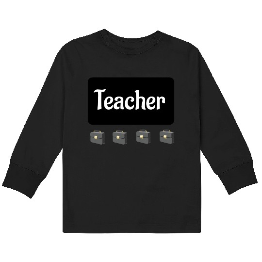 Teacher Kids Long Sleeve T Shirts