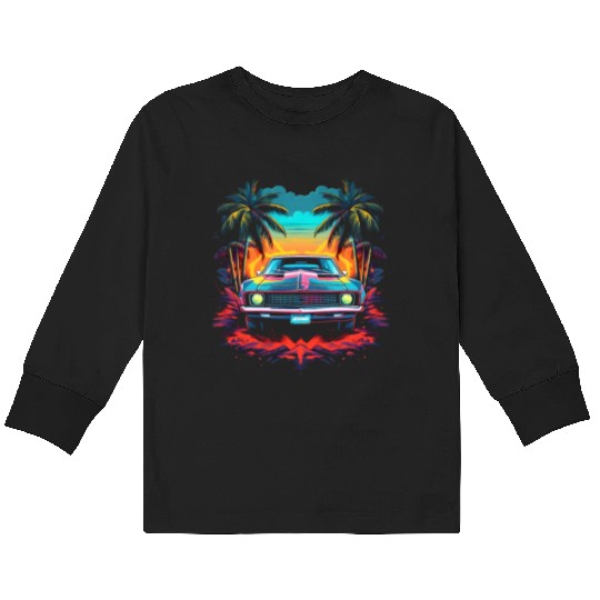 Exotic Camaro Z28 Kids Long Sleeve T Shirts