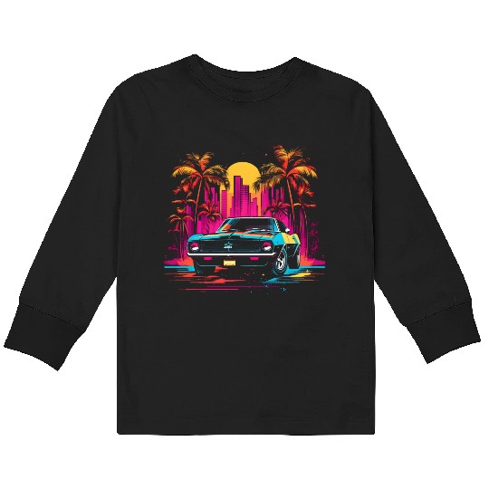 Camaro Z28 Kids Long Sleeve T Shirts