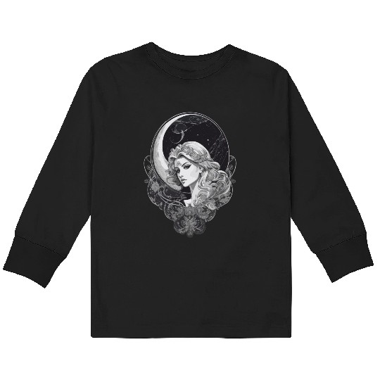 Virgo Tarot Spirituality - Precise Wisdom Kids Long Sleeve T Shirts