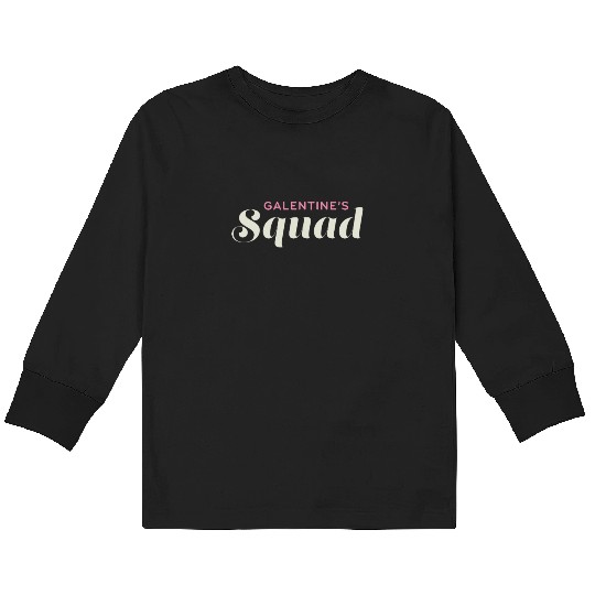 Be My Galentine. Galentine's Day Kids Long Sleeve T Shirts