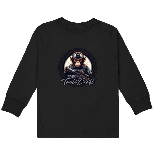Ape Strong Kids Long Sleeve T Shirts
