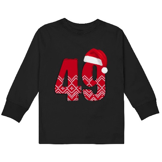 49 Birthday Years - Congratulations Forty Nine Kids Long Sleeve T Shirts