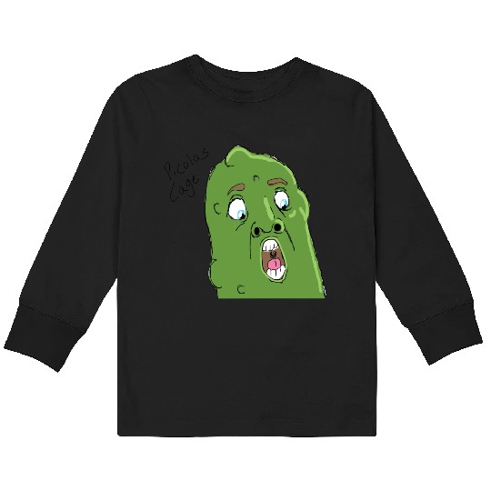 Picolas Cage Kids Long Sleeve T Shirts
