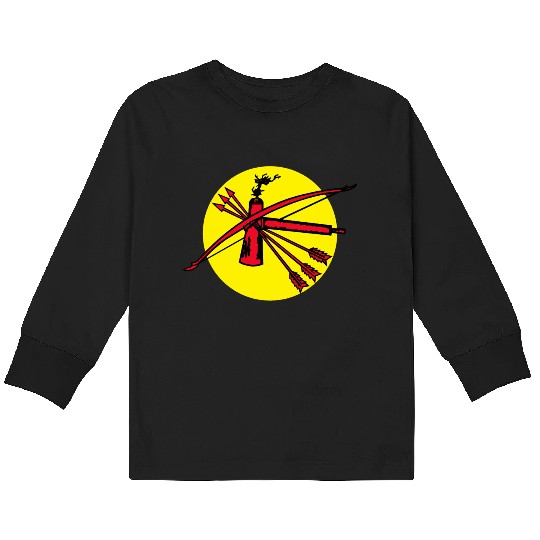 The Great Seal of Choctaw Nation of Oklahoma Kids Long Sleeve T Shirts