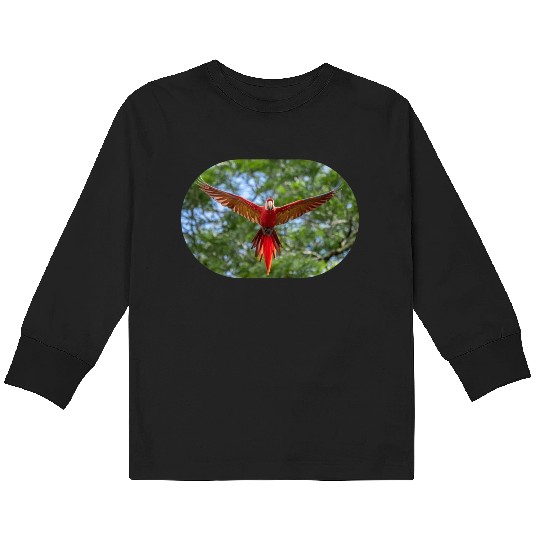 bird physiology 1 Kids Long Sleeve T Shirts