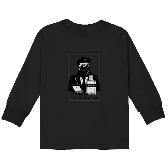 Irish Fathers Day - Tiocfaidh Ár Lá Kids Long Sleeve T Shirts