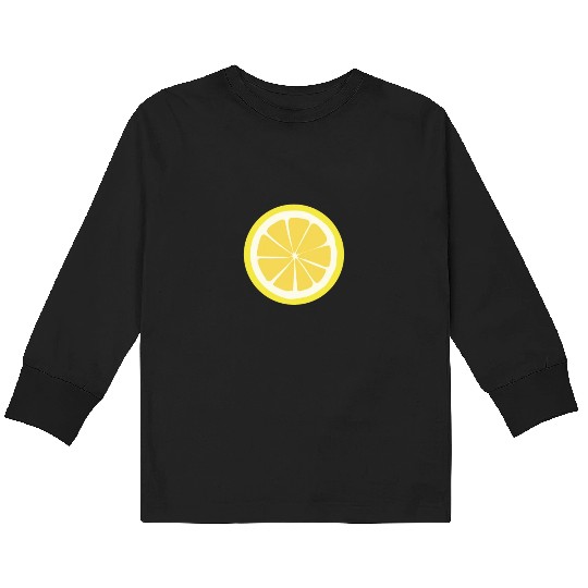 Citrus - Fruits - Orange - Lime - Grapefruit Kids Long Sleeve T Shirts