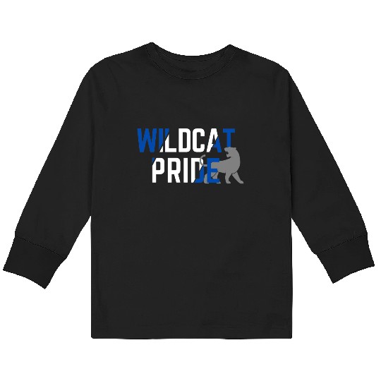Wildcats Pride Go Kids Long Sleeve T Shirts