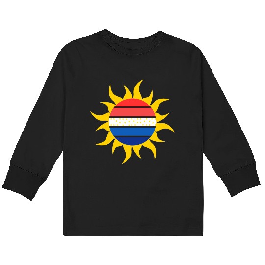 America's Rising Horizon Kids Long Sleeve T Shirts