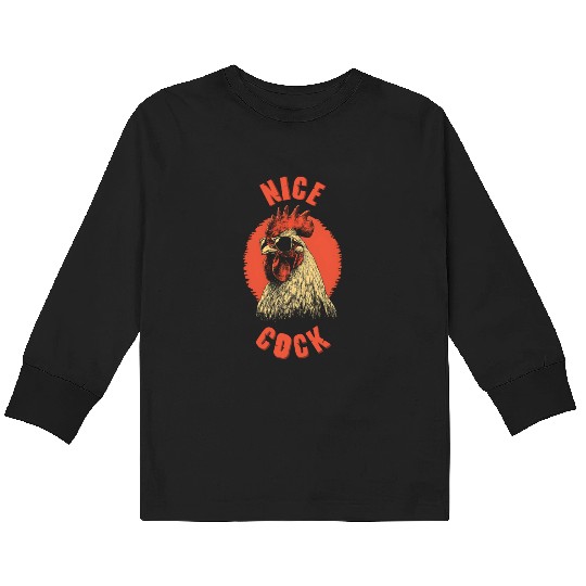 Nice Cock Bro Kids Long Sleeve T Shirts