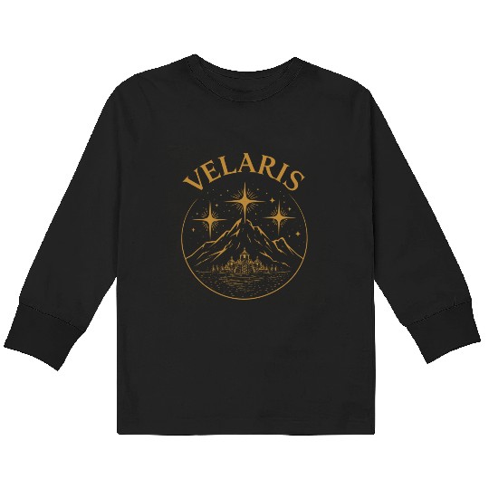 Velaris – Dreamy Night Court Kids Long Sleeve T Shirts