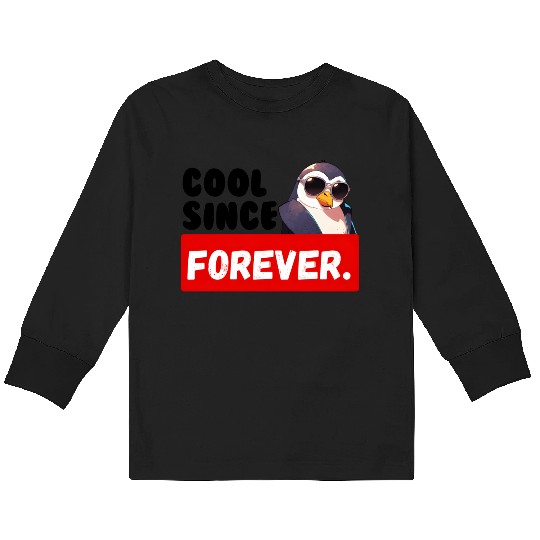 Cool Since Forever Birthday Kids Long Sleeve T Shirts