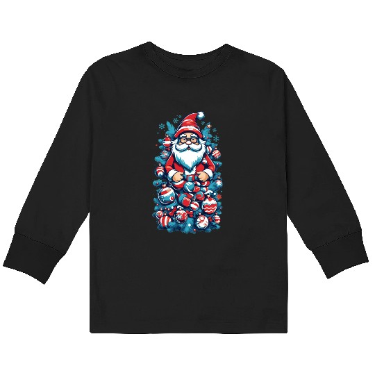 Santa Claus -  D83C DF85 Kids Long Sleeve T Shirts